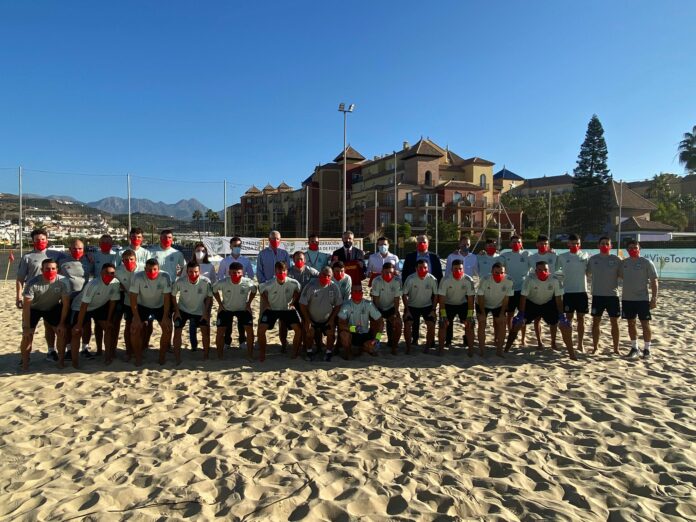 Encuentro con la Selección Española de Fútbol Playa en Torrox