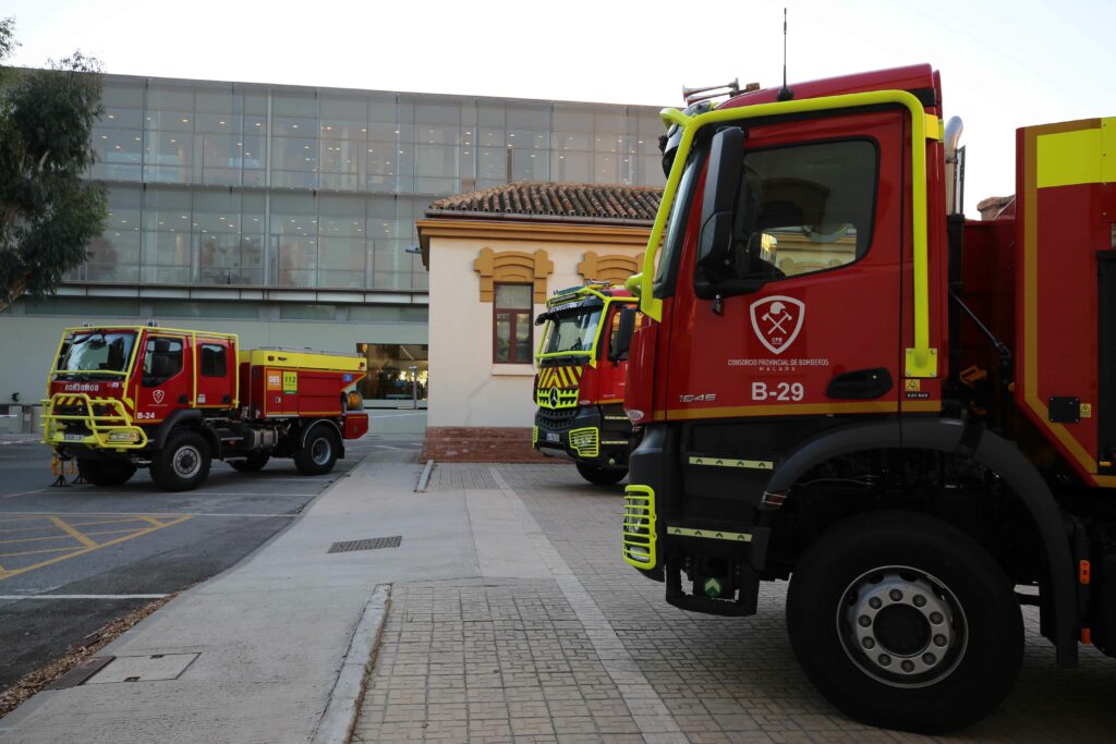 El Consorcio de Bomberos invierte casi 2,5 millones de euros en siete camiones pesados para mejorar las condiciones de seguridad de la provincia 