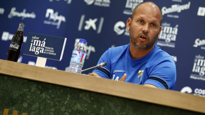José Alberto, entrenador del Málaga CF en rueda de prensa