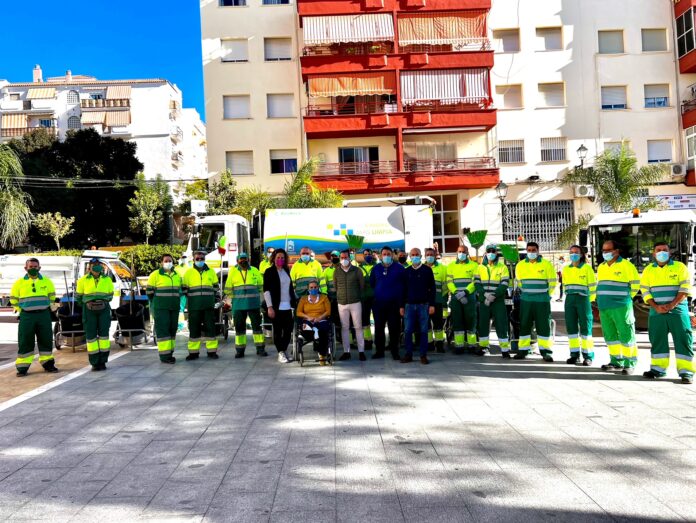 El Ayuntamiento de Fuengirola refuerza la Limpieza Viaria con más medios personales y materiales