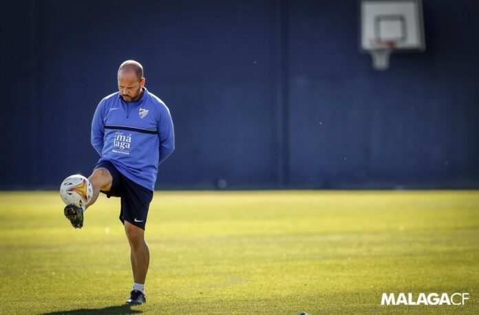 José Alberto en el Anexo de La Rosaleda