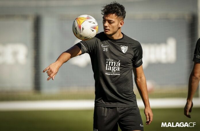 Ismael Gutiérrez, jugador del Málaga CF en el Anexo