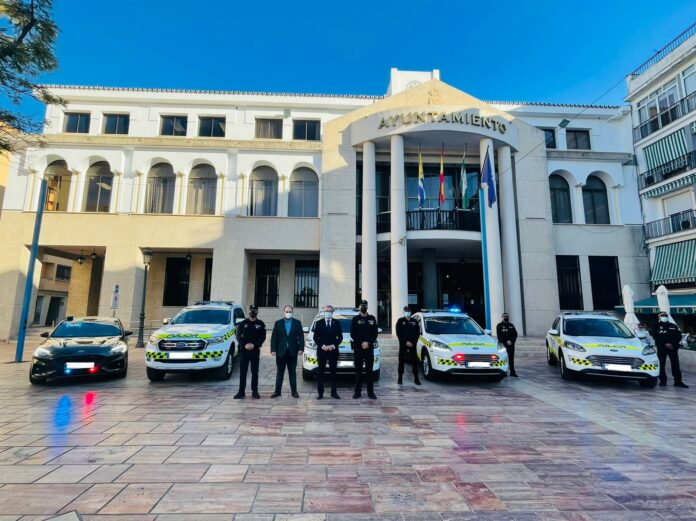 Rincón de la Victoria renueva la flota de la Policía Local con la incorporación de 5 nuevos vehículos