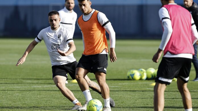 Ismael Casas e Ismael Gutiérrez, en un entrenamiento