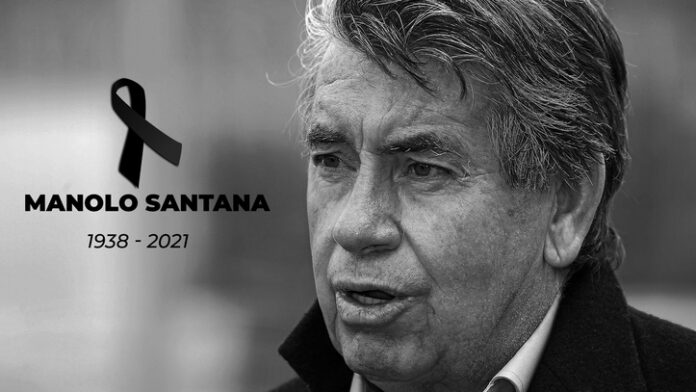 Muere Manolo Santana, el gran pionero del tenis y del deporte español