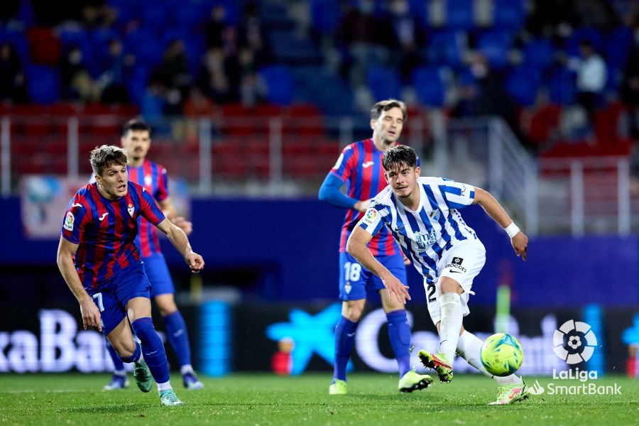 Dani Lorenzo, jugador del Málaga CF