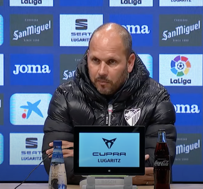 José Alberto, entrenador del Málaga CF en rueda de prensa