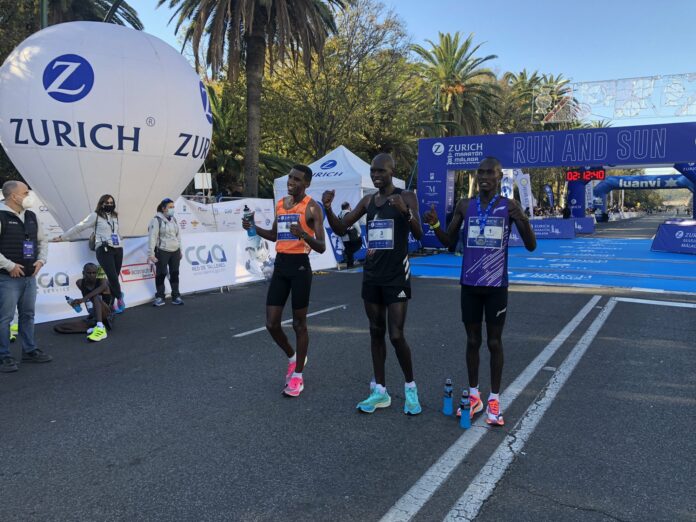 El keniata Korir pulveriza el récord de la maratón de Málaga