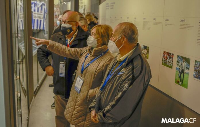 El Senado Malaguista visita La Rosaleda