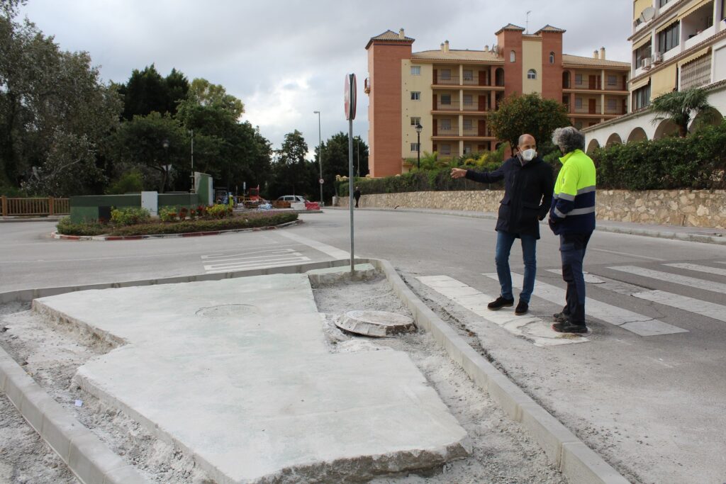 La segunda fase de los trabajos de mejora de la avenida de Los Pacos encaran su recta final