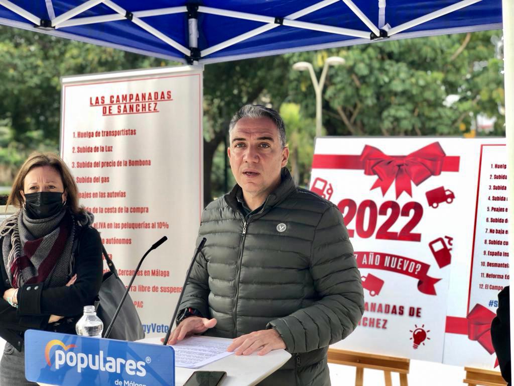 El PP lanza una campaña para denunciar “la Navidad más cara de la historia” a cuenta de Pedro Sánchez