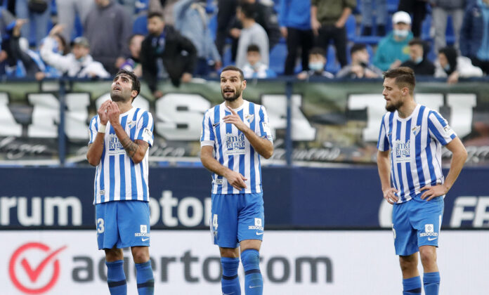 Escassi, Lombán y Genaro lamentan el gol encajado ante el Amorebieta | Marilú Baéz