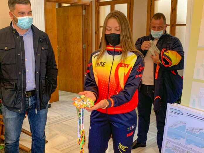 Benalmádena recibe a la campeona de Europa de taekwondo