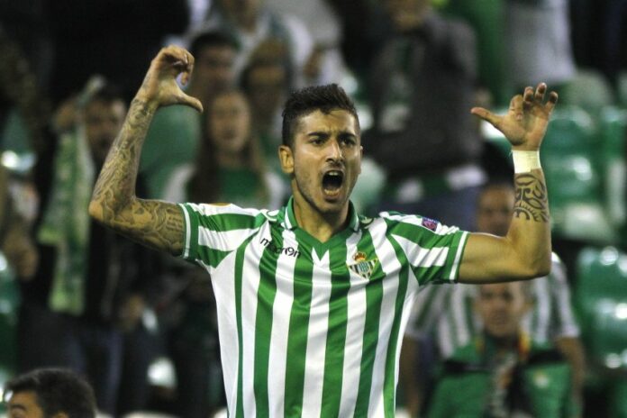 Álvaro Vadillo con el Betis