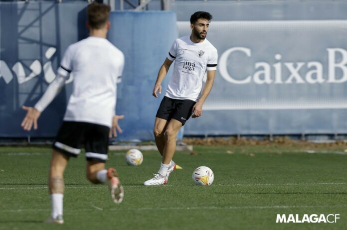 Juande en un entrenamiento en el Anexo | Pepe Ortega / MCF