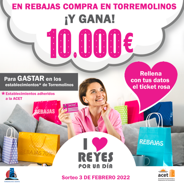 I Love Reyes por un día, gana 10.000 euros comprando en las rebajas de Torremolinos