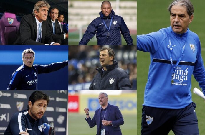 Los últimos entrenadores que llegaron al Málaga CF durante la temporada ya en curso | JM