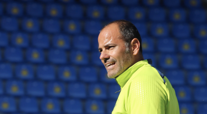 Salva Ballesta, en su etapa como entrenador del UCAM Murcia