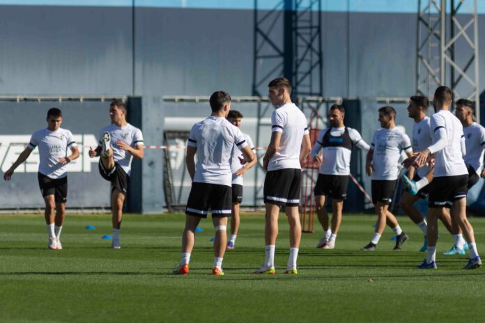 Entrenamiento del Málaga CF en el Anexo | Javier Díaz