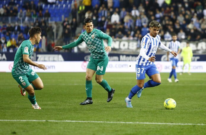 Kevin en el encuentro ante el Almería | Marilú Báez