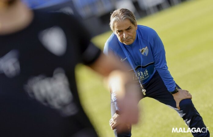 Natxo González en un entrenamiento