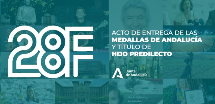 Acto de entrega de Medallas de Andalucía y Títulos de Hijo Predilecto 2022