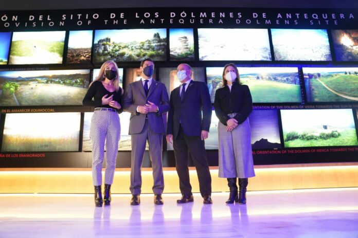 Moreno destaca el compromiso con Museo de los Dólmenes, que se dota de vida para abrirlo 