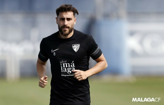 Luis Muñoz en un entrenamiento