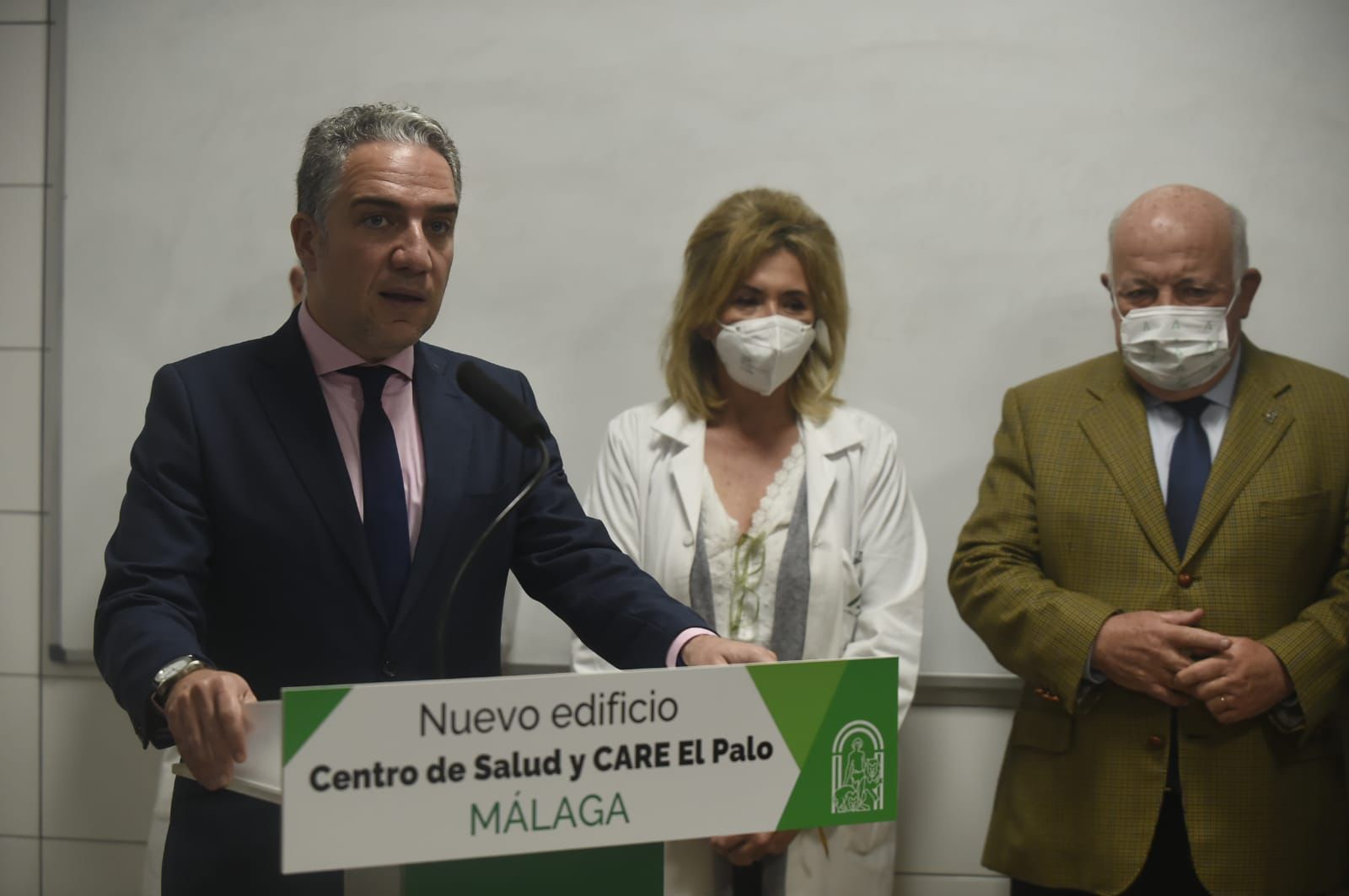 El consejero de Presidencia, Administración Pública e Interior, Elías Bendodo, en Málaga.