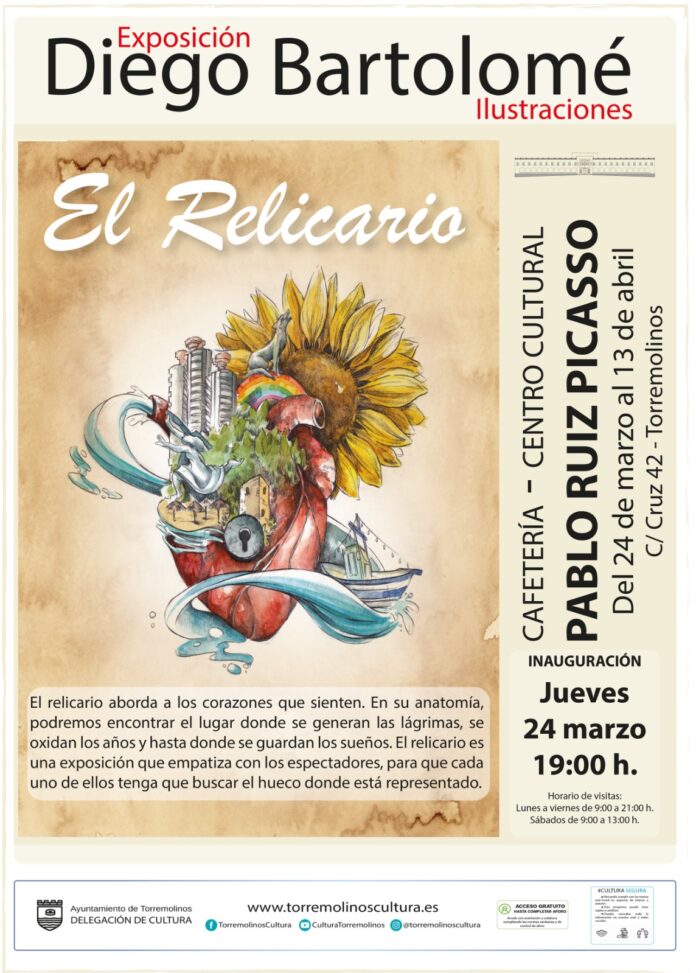 La exposición ‘El Relicario’ de Diego Bartolomé se inaugura este jueves en el Centro Cultural