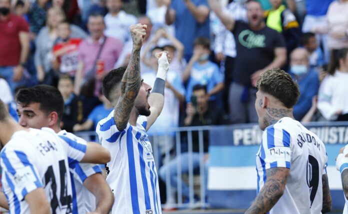 Vadillo celebra el gol anotado al Valladolid | Marilú Báez