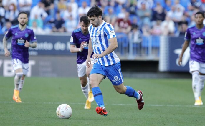 Ramón en una acción en La Rosaleda ante el Valladolid | Marilú Báez