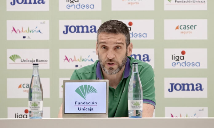 Ibon Navarro, entrenador del Unicaja Baloncesto | Unicajabfotopress