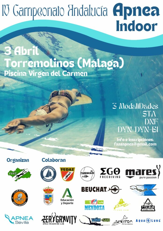 Torremolinos será sede del IV Campeonato de Andalucía de Apnea Indoor