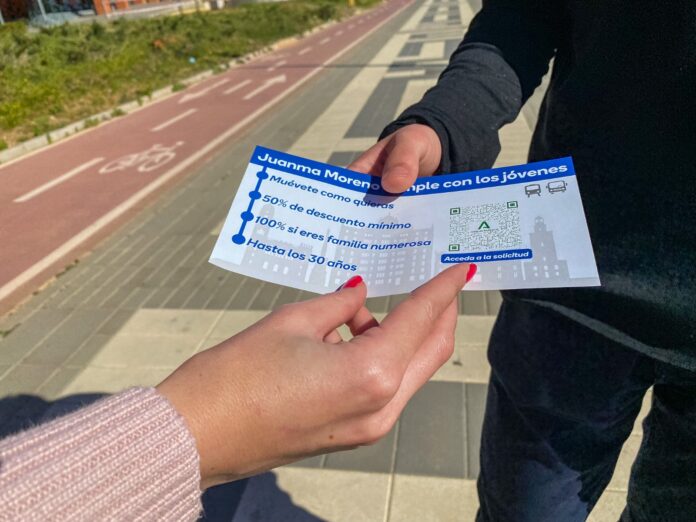 NNGG lanza una campaña para informar sobre las ventajas de la Tarjeta Joven de Transporte