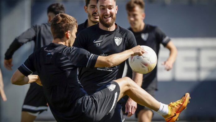 Peybernes en un entrenamiento