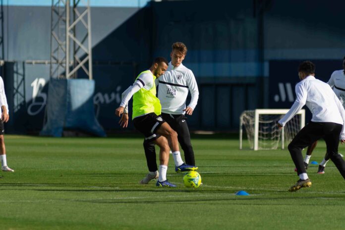 Hicham en un entrenamiento