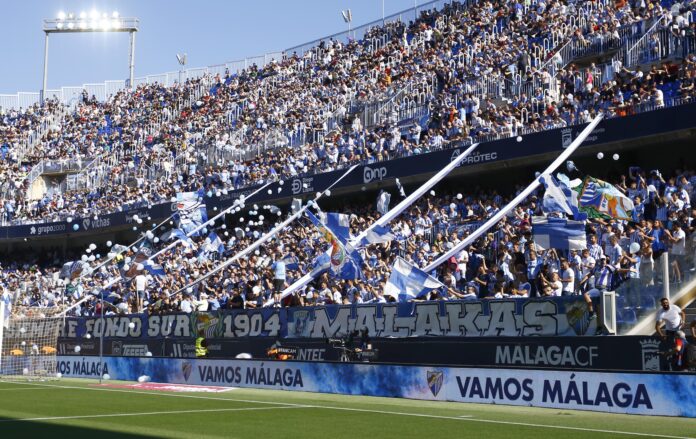 La afición del Málaga CF