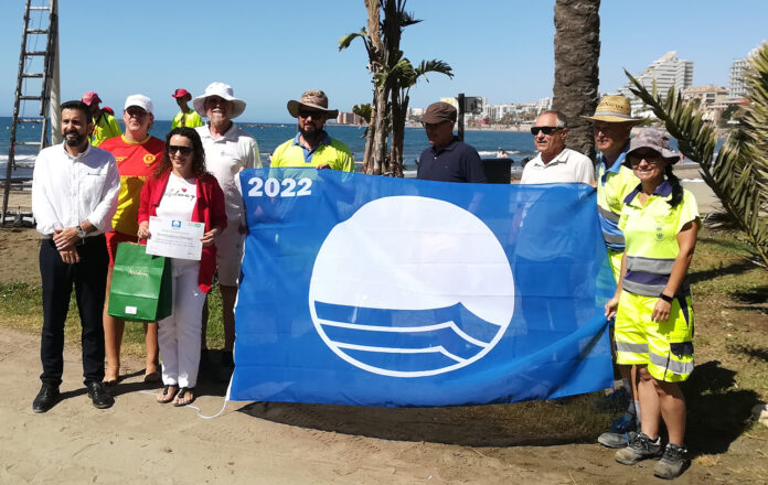 Benalmádena renueva sus banderas azules por sexto consecutivo