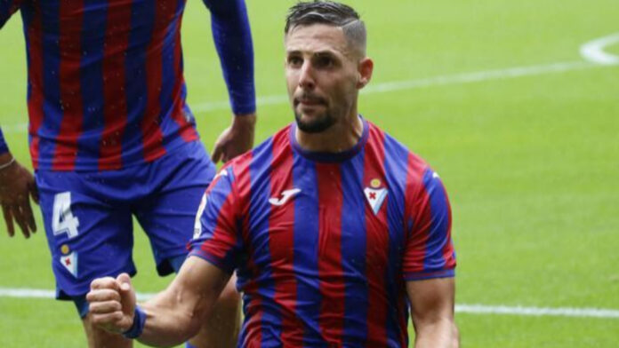 Fran Sol con el Eibar