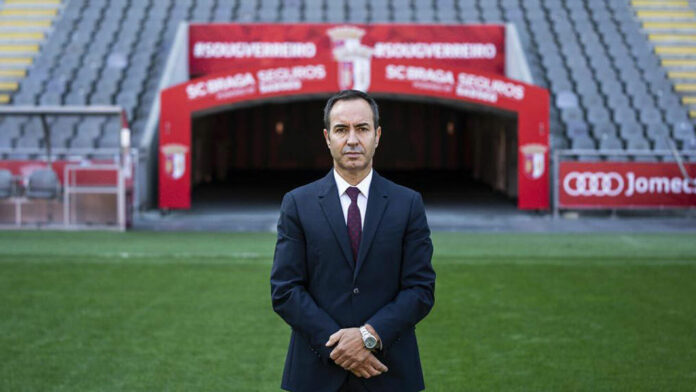 Antonio Salvador, presidente del SC Braga