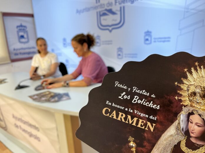 Bravo y Moreno presentan la programación de la Feria del Carmen de Los Boliches