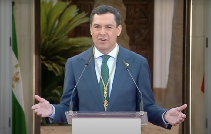 Discurso del presidente de la Junta de Andalucía, Juanma Moreno, en el acto de la Toma de Posesión
