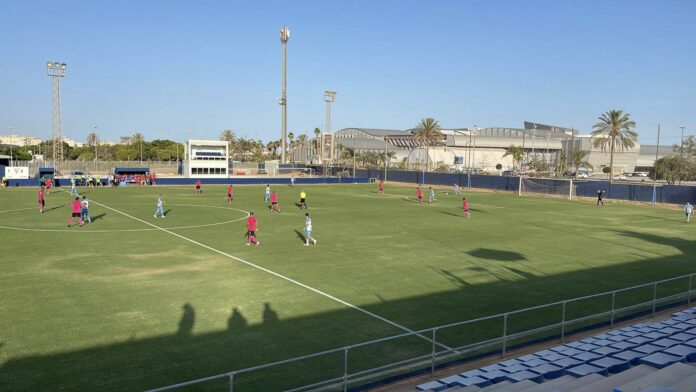 Imagen del encuentro del Atlético Malagueño ante el Ceuta | Twitter Ceuta