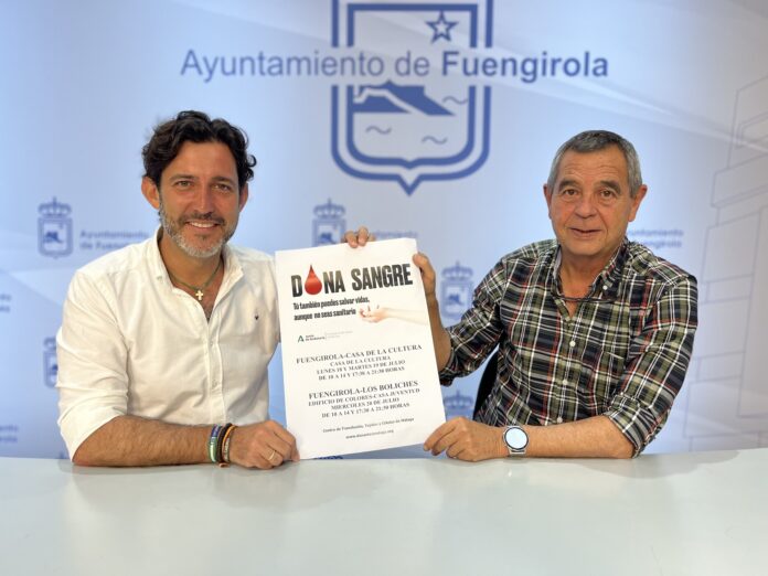 Martín y Alonso informan de una nueva campaña de donación de sangre