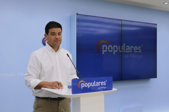 El vicesecretario de Política Municipal del PP de Málaga, Cristóbal Ortega