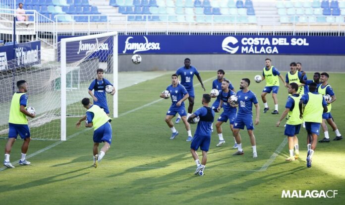 Entrenamiento del Málaga CF en La Rosaleda | MCF