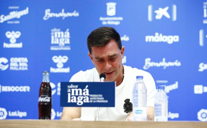 Guede, entre lágrimas durante su despedida