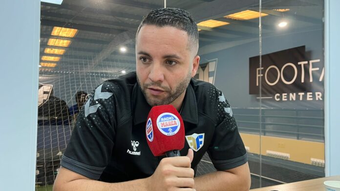 Varo Moreno, coordinador de departamentos de FootFay, en su entrevista con Radio MARCA Málaga