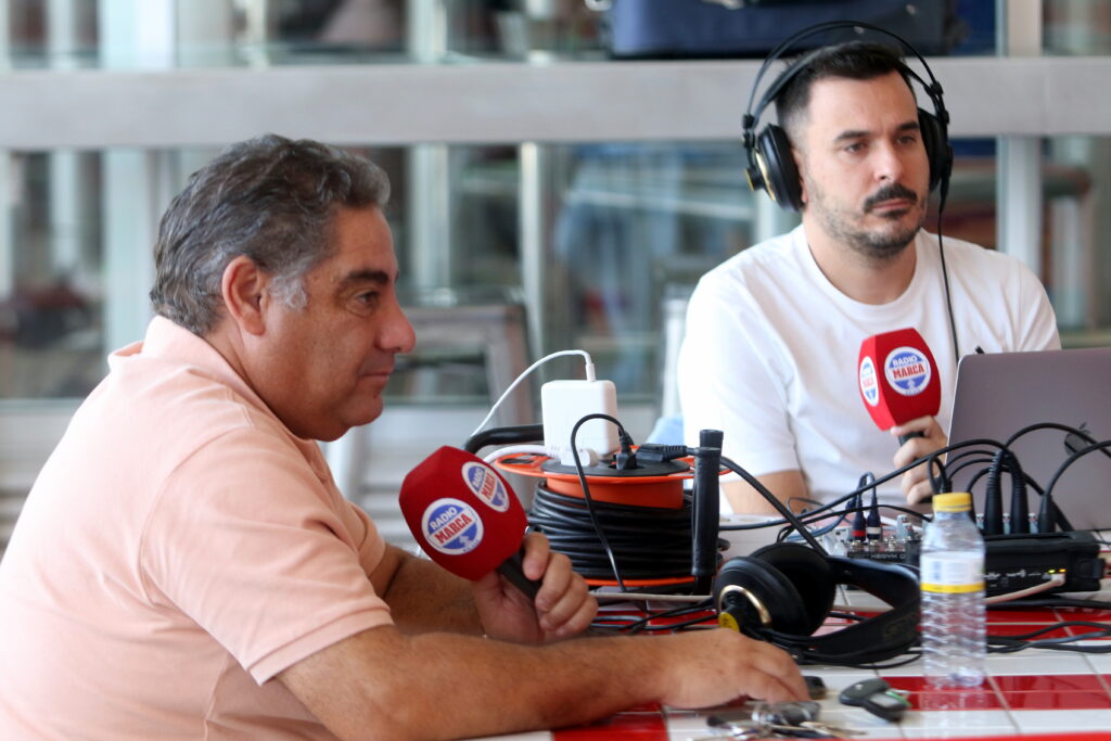 Antonio Jesús Merchán junto a José Moreno en Cervezas Victoria | LC